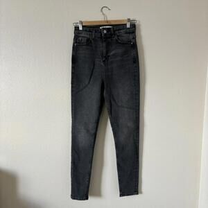 Dark Grey Zara Jeans - High Waisted - Super Skinny